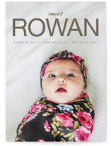 Meet Jacob Birth Announcement Postcards