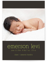 Luxe Birth Announcement Postcards