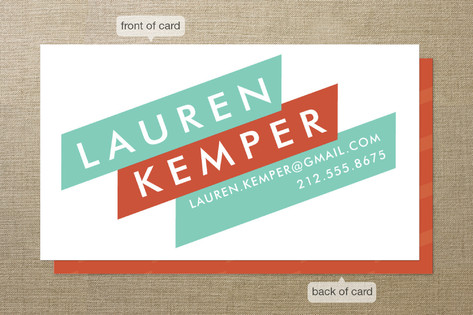 Broad Strokes Business Cards