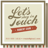 Stay in Touch Business Cards