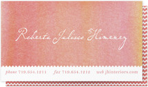 Color Wash Business Cards