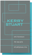Technological Mark Business Cards