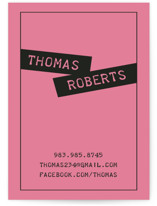 Simple and Twisted Business Cards