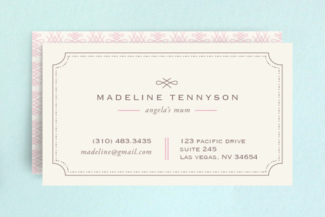 Mina Beleza Business Cards