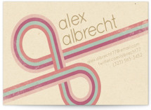 Infinite Stripes Business Cards