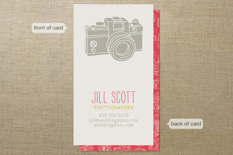 Camera Card Business Cards