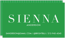 Crisp Color Business Cards