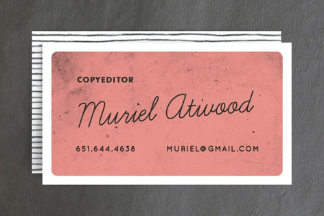 Pencil Pusher Business Cards