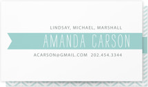 Wrapped in a Banner Business Cards