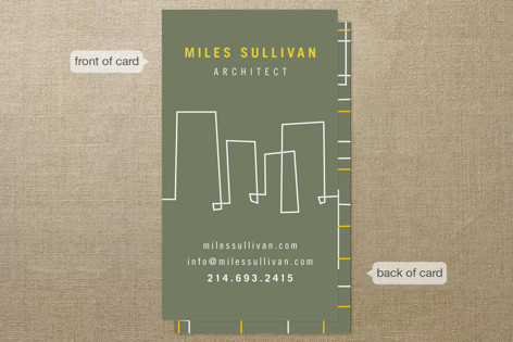 Architectural Lines Business Cards