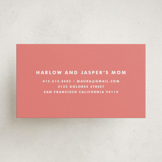 Funfetti Business Cards