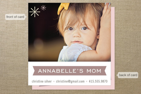 Pretty Playdate Business Cards