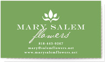 Abstract Bloom Business Cards