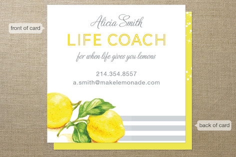 Bittersweet Business Cards