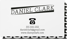 Classic Calling Card Business Cards