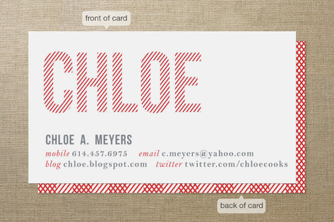 Double Take Business Cards