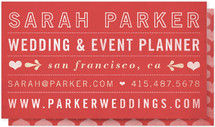 Hearts Business Cards