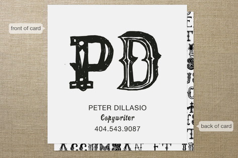I Like to Write Business Cards