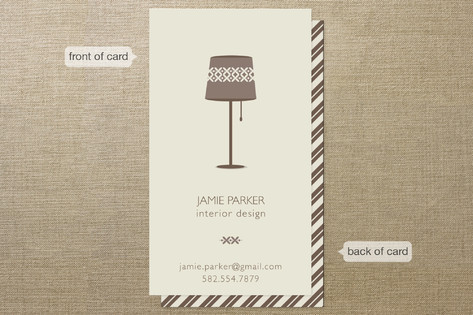 Interior Elegance Business Cards