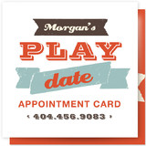 Let's Play Appointment Card Business Cards