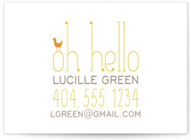 Oh Hello Birds Business Cards
