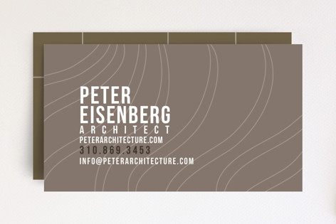 Organic + Geometric Business Cards