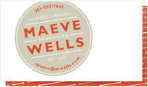 Round Stamp Business Cards