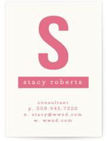 The Minimalist Business Cards