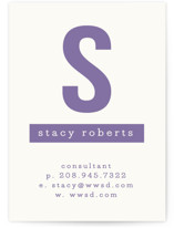 The Minimalist Business Cards