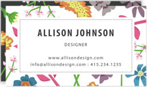 Wild Flowers Business Cards