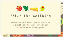 All the Right Ingredients Business Cards