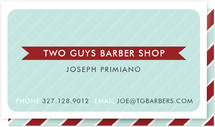 Hey Barber Business Cards