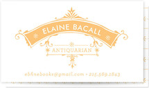 Antique Frame Business Cards