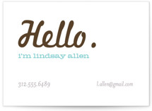 Call Me Business Cards