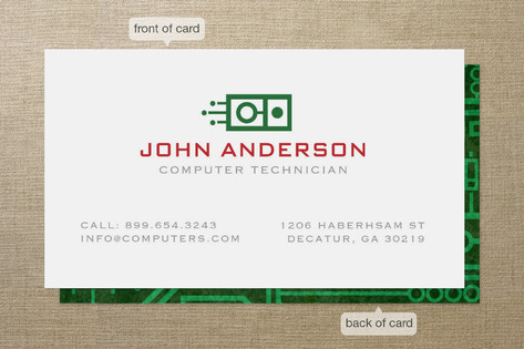 Circuit Board Business Cards