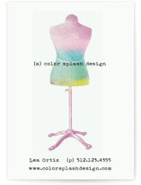 Color Splash Business Cards