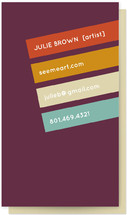 Crooked Colors Business Cards