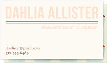 Cupcakes Business Cards