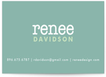 Flora Business Cards