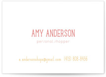 Ombre Stripe Business Cards