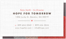 Open Hearts Business Cards