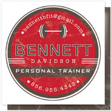 Personal Trainer Business Cards
