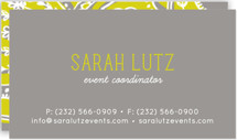 Pop Paisley Business Cards