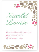 Scarlet Louise Business Cards