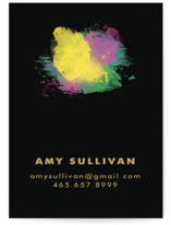Splash of Color Business Cards