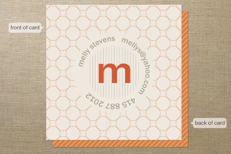 Vintage Treatment Business Cards