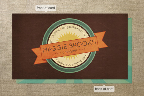 Vintage Ad Business Cards
