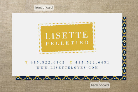 Vintage Stamp Business Cards
