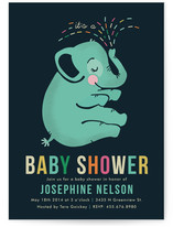 Baby Elephant Baby Shower Invitations