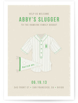Pastime Baby Shower Invitations
